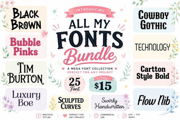 All My Fonts: A Creative Mega Collection for Every Project