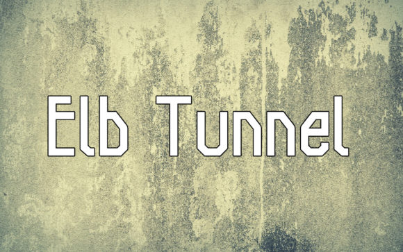 Elb Tunnel: A Creative Display Font for Bold Ideas