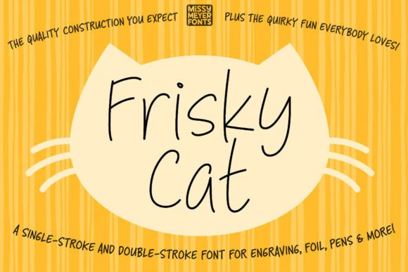 Frisky Cat: The Playful Handwriting Font for Creative Makers