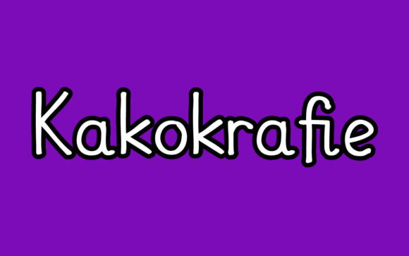 Kakografie: A Handwritten Font That Brings Designs to Life