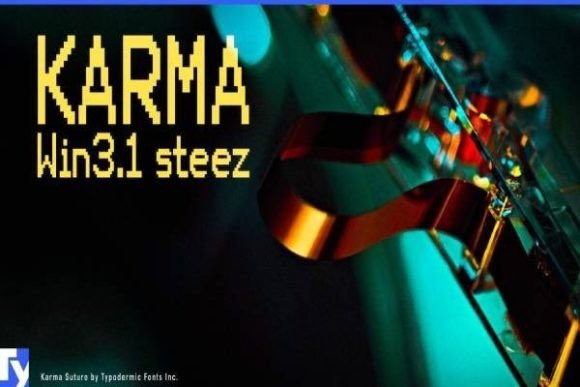 Karma: A Modern Pixel Font with a Retro Soul
