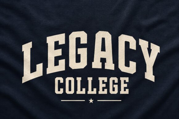 Legacy College: Channeling Varsity Spirit in Modern Design