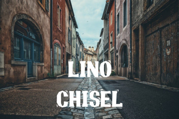 Lino Chisel: A Display Font with Modern Edge and Timeless Craft