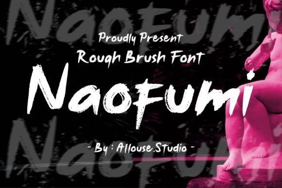 Naofumi: A Creative Display Font for Bold Branding