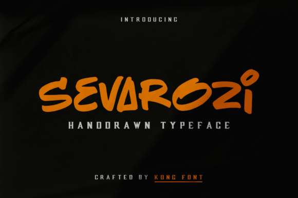 Sevarozi: The Bold Handwritten Font for Modern Creators