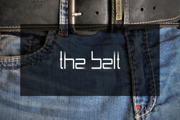 The Belt: A Modern Display Typeface for Bold Visual Statements